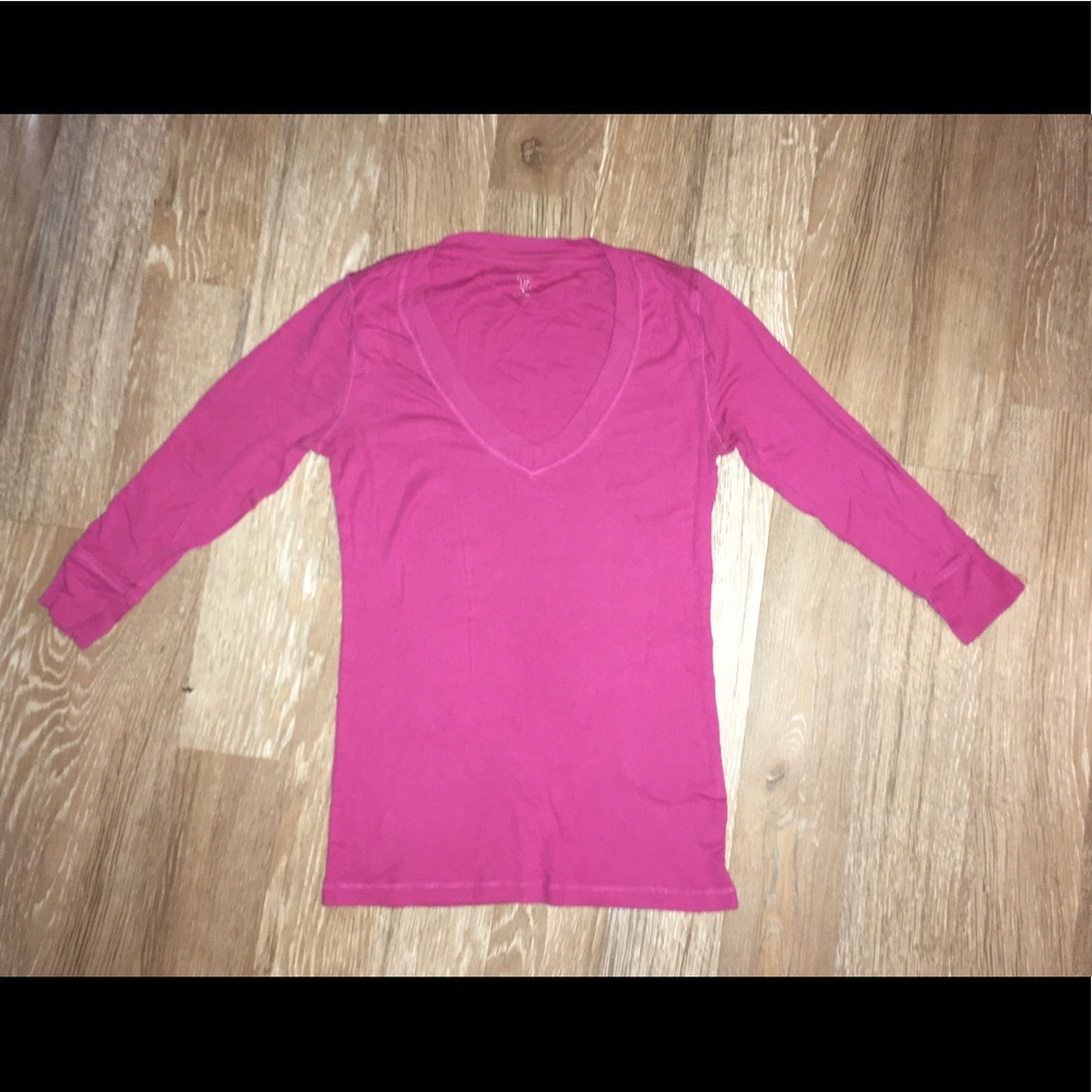 Pink Half Sleeve Tee